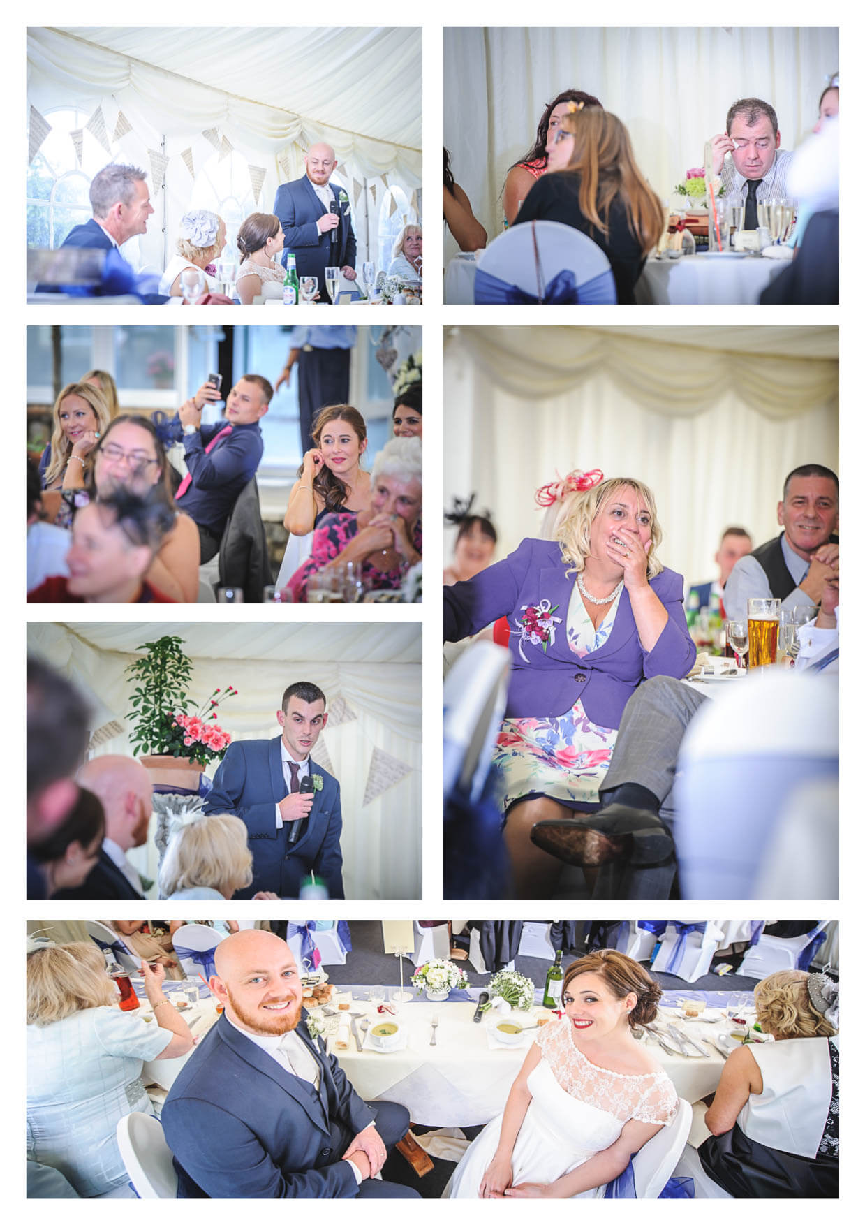 Speeches by Penarth Wedding Photographers at Manor House Hotel