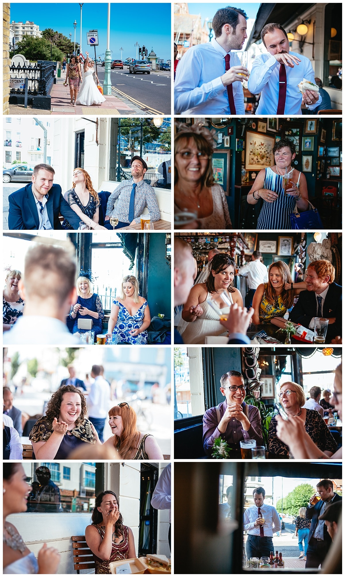 Alternative Wedding Photography Allie & Jordan at the Proud Caberet Brighton