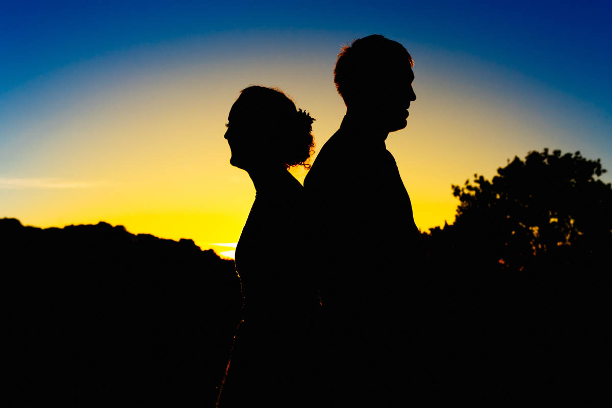 Portrait of Bride and Groom