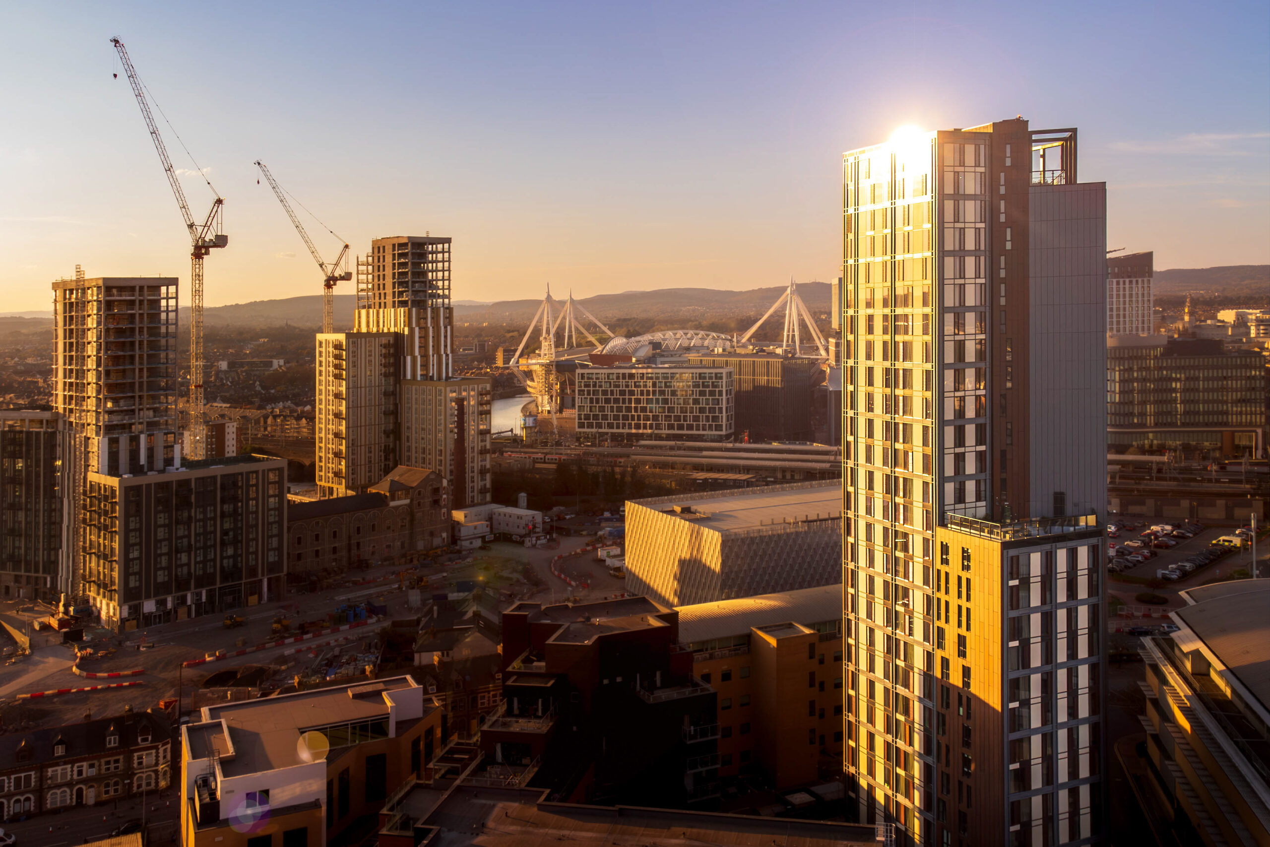 Architecture Drone Interiors Photography Cardiff south Wales